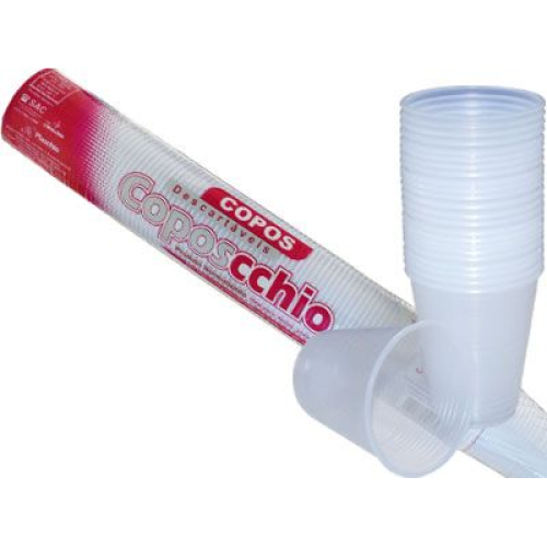 Copo Descartável Transparente PP (200/300/500ml)