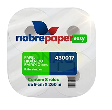 Papel Higiênico Rolão Nobre Paper Fitness 8x250m